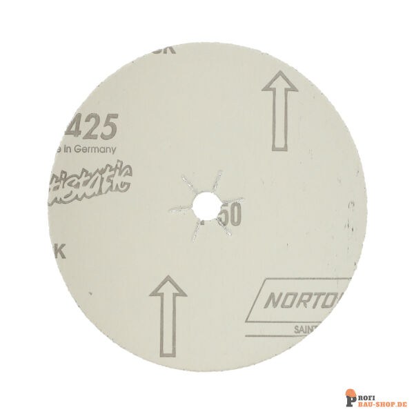 nortonschleifmittel/NORTON_schleifmittel_63642546525 Norton Discs Selfgrip H425 150x12_50 No perforations_136575